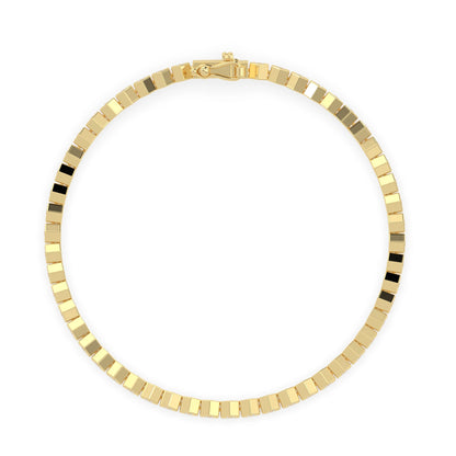 2 CTW Heavy-Link Round Lab Grown Diamond Tennis Bracelet - View 5