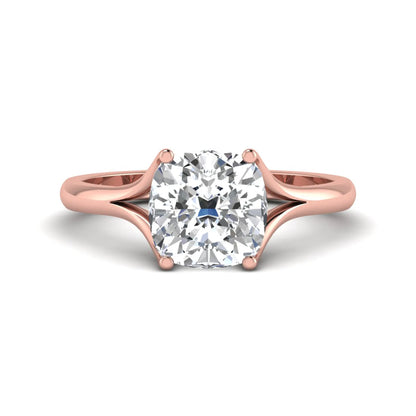 Princess Cluster Prong Set Lab Grown Diamond Engagement Ring