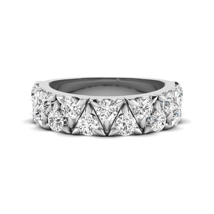 Princess Cluster Prong Set Lab Grown Diamond Engagement Ring