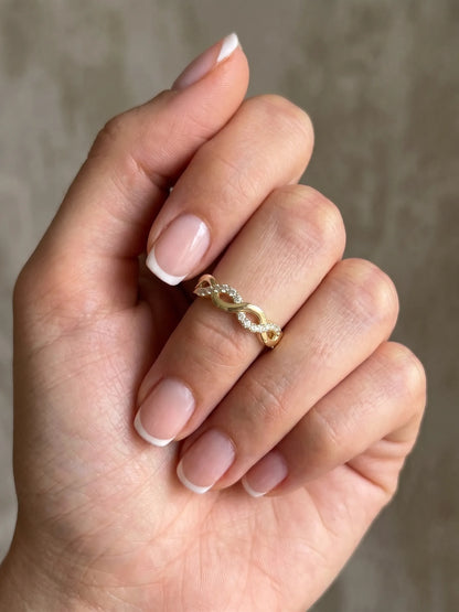 Round Twisted Half Eternity Lab Grown Diamond Pave Wedding Band