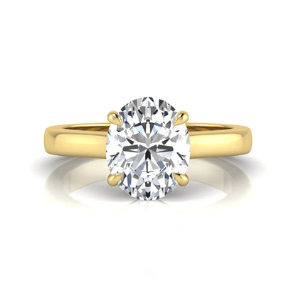 Princess Cluster Prong Set Lab Grown Diamond Engagement Ring