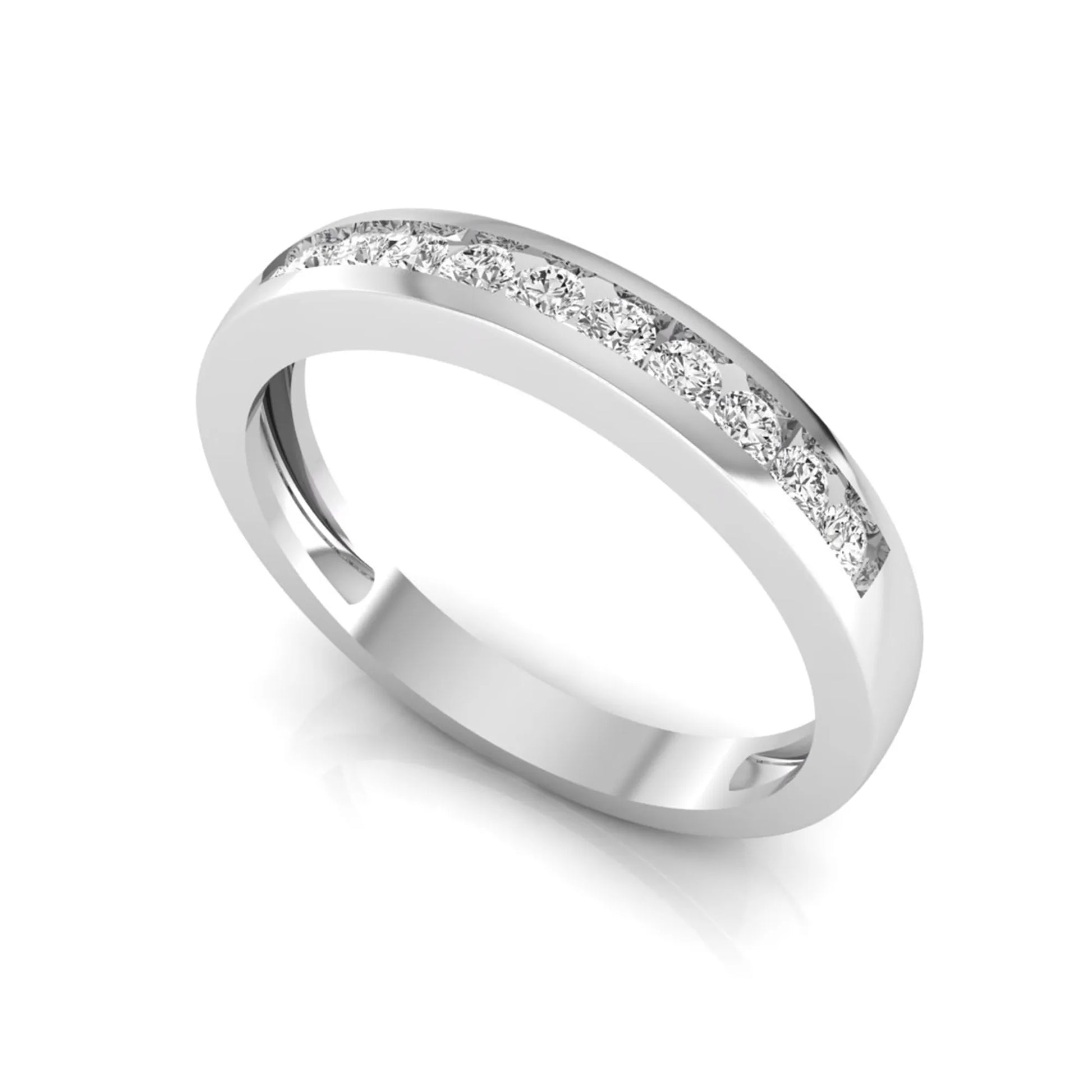 Princess Cluster Prong Set Lab Grown Diamond Engagement Ring
