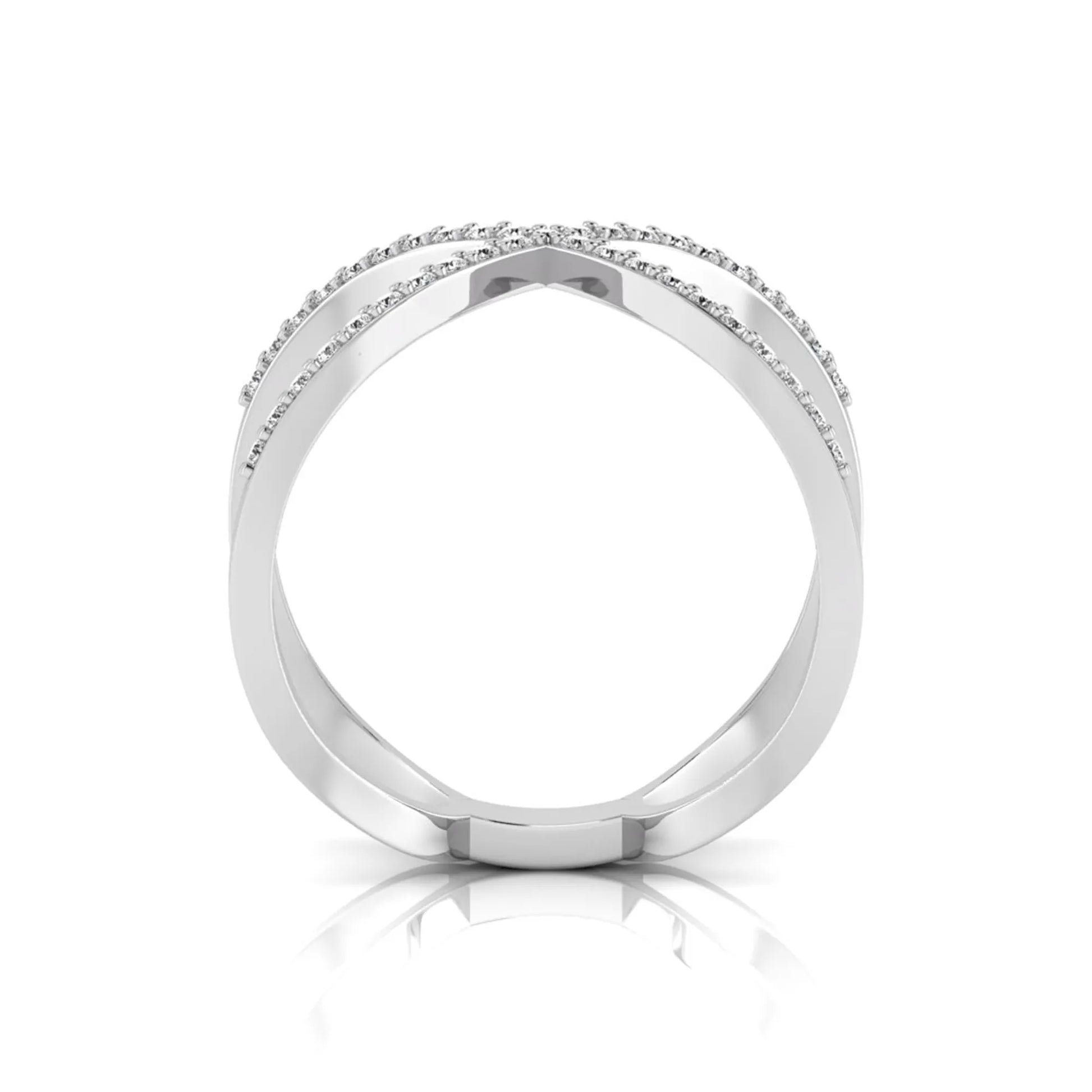 Princess Cluster Prong Set Lab Grown Diamond Engagement Ring