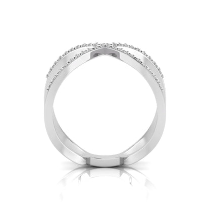 Princess Cluster Prong Set Lab Grown Diamond Engagement Ring