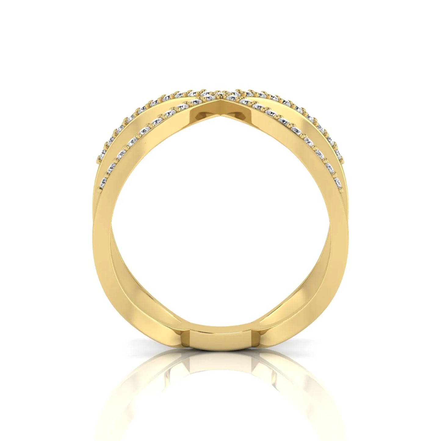 Princess Cluster Prong Set Lab Grown Diamond Engagement Ring