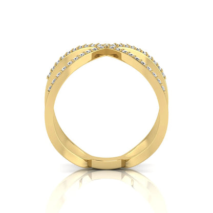 Princess Cluster Prong Set Lab Grown Diamond Engagement Ring