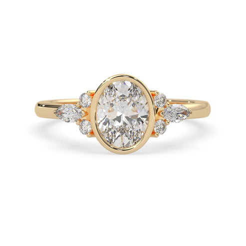 The Vienna Bezel Cluster Ring