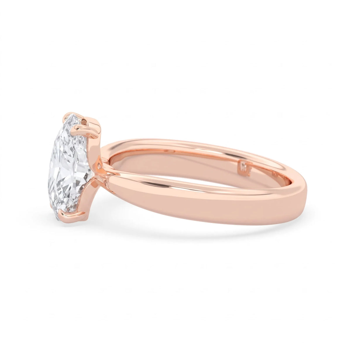 4.50 Carat Cushion Cut Lab Grown Diamond Solitaire Engagement Ring