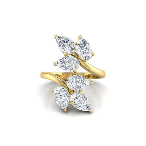 The Laurel Diamond Vine Ring
