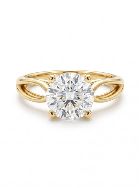 The Aria Sculptural Solitaire